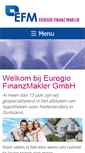 Mobile Screenshot of euregio-finanzmakler.de